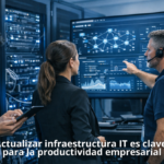 Actualizar infraestructura IT en empresas modernas